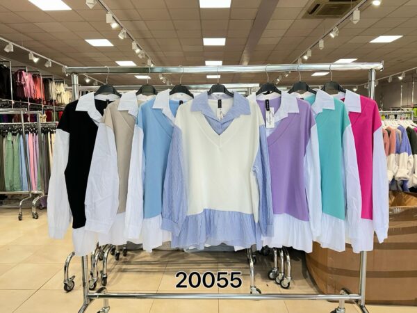 Chaleco con camisa